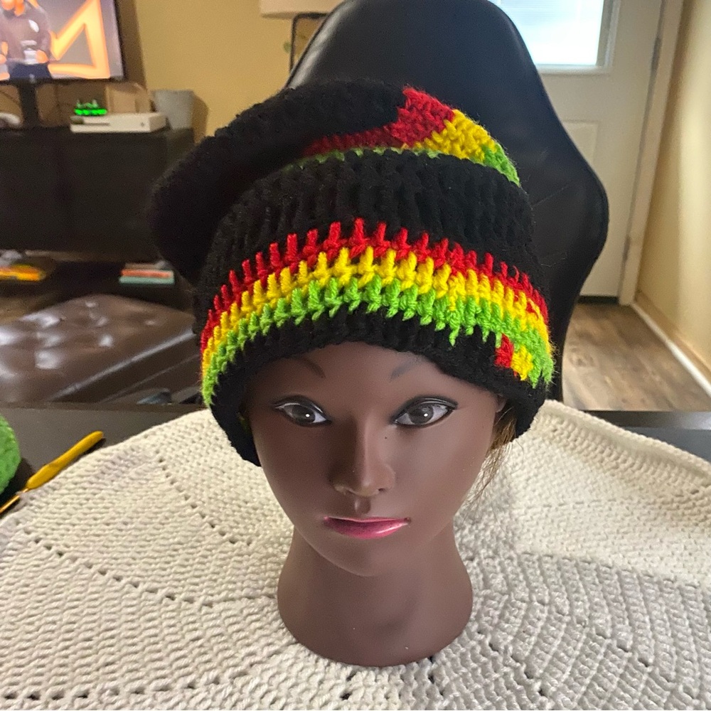 Multicolor Knit Beanie